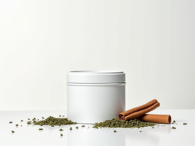 Metabolic Glow tea with holy basil and green tea