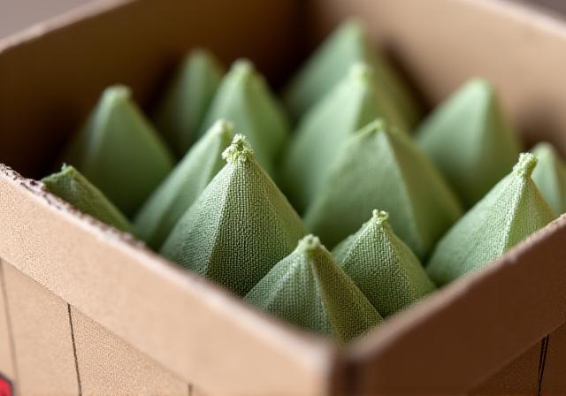 Eco-friendly tea packaging and compostable tea pyramids