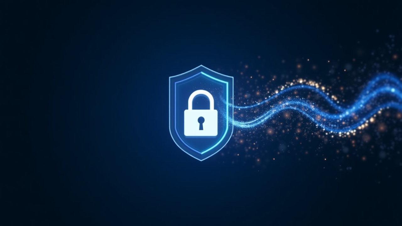 Data visualization with security concept